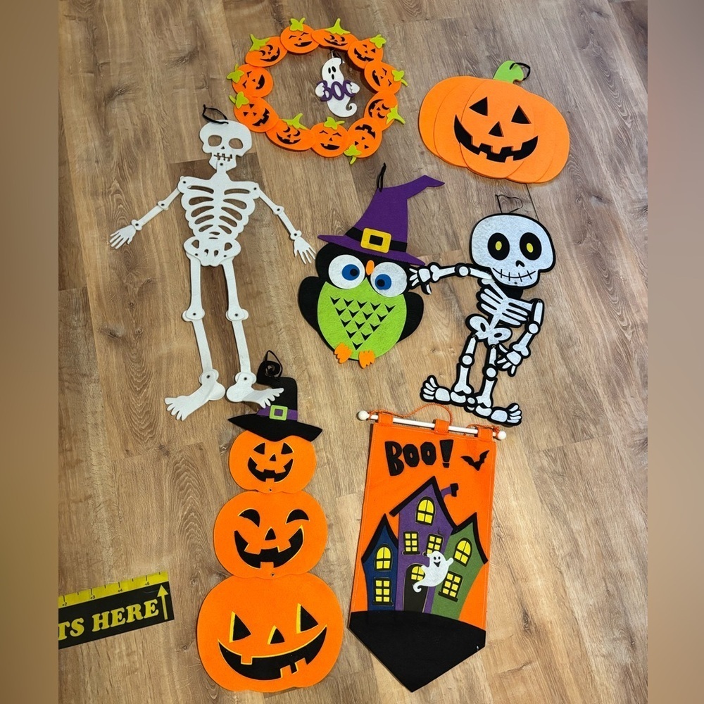 Halloween Hanging Felt Decor